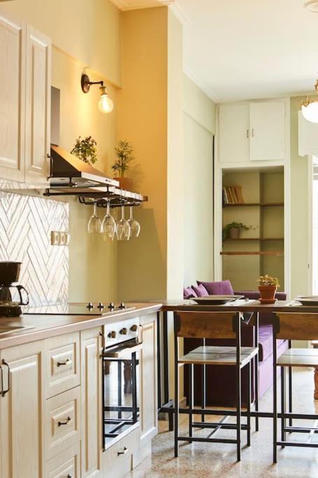 New!acropolis View Highly Stylish Flat,2 Min Metro * Athens